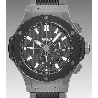 HUBLOT ウブロ ビッグバン コピー 301.SM.1770.SB クロノグラフ ブラックETA7750搭載